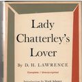 Cover Art for 9780394601489, Lady Chatterley's Lover by D. H. Lawrence