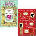 Cover Art for 9789123972029, House of Trelawney & The Improbability of Love By Hannah Rothschild 2 Books Collection Set by Hannah Rothschild