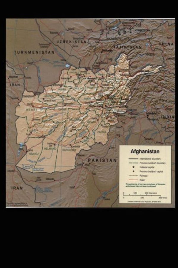Cover Art for 9781977706447, Current Map of Afghanistan Journal by Map Lovers Journal, Pen2 Paper