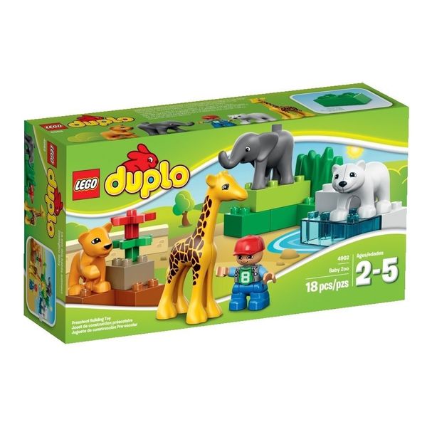 Cover Art for 0673419215824, Baby Zoo Set 4962 by LEGO