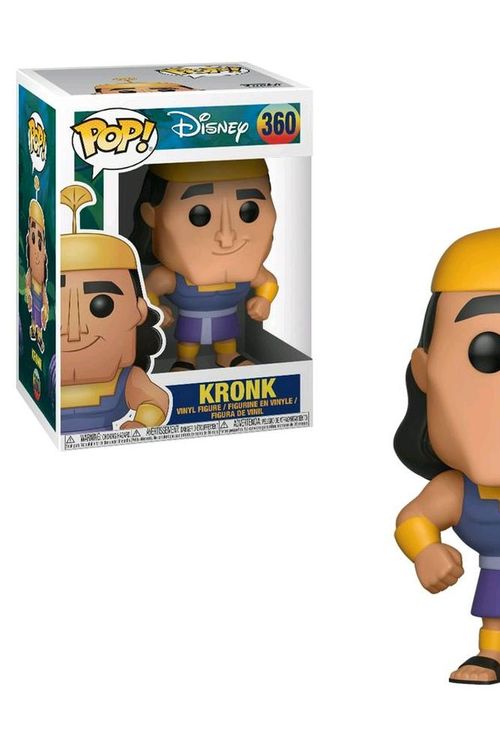 Cover Art for 0889698120098, Pop Emperor's New Groove Kronk Vinyl Figure by FUNKO