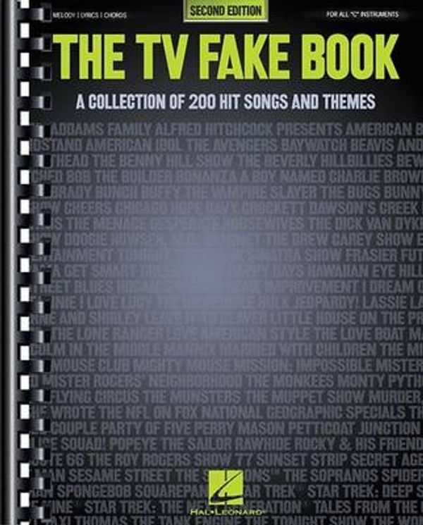 Cover Art for 9780793537624, The TV Fake Book by 