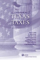 Cover Art for 9780808024651, Guidebook to Texas Taxes by Eric L Stein