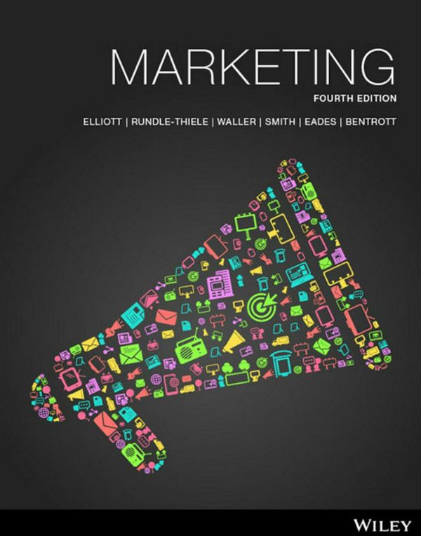 Cover Art for 9780730350507, Marketing (Au) 4E Print on Demand (Black & White) by Greg Elliott, Rundle-Thiele, Sharyn, David Waller, Sandy Smith, Liz Eades, Ingo Bentrott