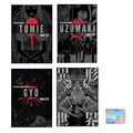 Cover Art for B081V1S75V, Junji Ito 4 Books Set : Manga Uzumaki , Tomie , Gyo And Art Works (Japanese Edition) With Original Sticky Notes by Junji Ito