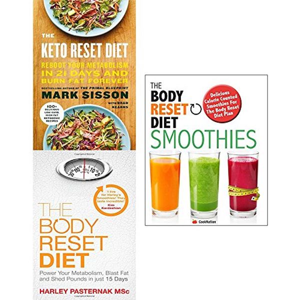 Cover Art for 9789123670857, Keto reset diet, body reset diet harley pasternak and smoothies 3 books collection set by Mark Sisson, Harley Pasternak, Iota
