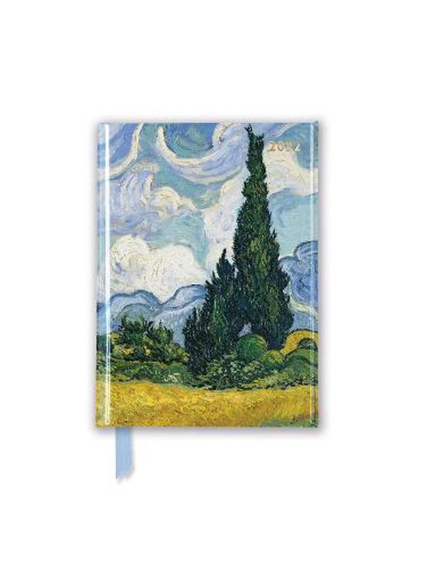 Cover Art for 9781839646881, Vincent Van Gogh - Wheatfield with Cypresses Pocket Diary 2022 by Flame Tree Studio