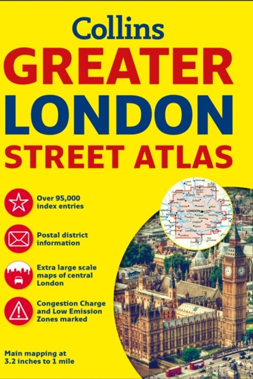 Cover Art for 9780008112790, Greater London Street Atlas by Collins Maps