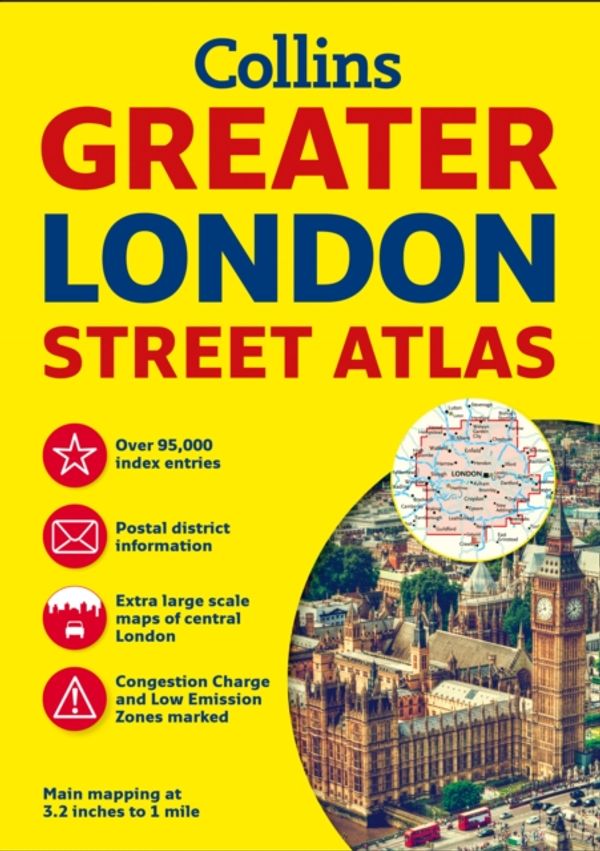Cover Art for 9780008112790, Greater London Street Atlas by Collins Maps