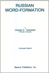 Cover Art for 9780893570231, Russian Word Formation by Charles E. Townsend