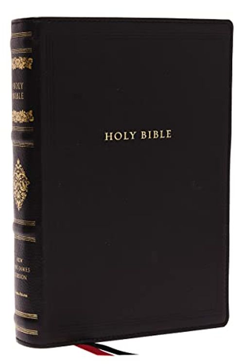 Cover Art for 9780785294887, Nkjv, Wide-Margin Reference Bible, Sovereign Collection, Genuine Leather, Black, Red Letter, Comfort Print: Holy Bible, New King James Version by Thomas Nelson