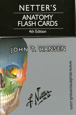 Cover Art for 9780323185950, Netter's Anatomy Flash Cards by John T. Hansen