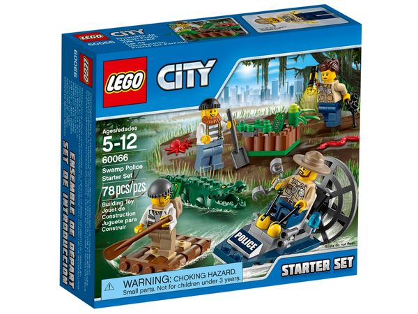 Cover Art for 5702015350259, Swamp Police Starter Set Set 60066 by Lego