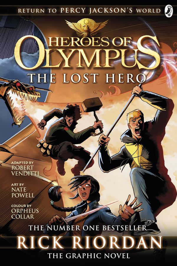 Cover Art for 9780141359984, Heroes of Olympus: The Lost Hero: The Graphic Novel by Rick Riordan