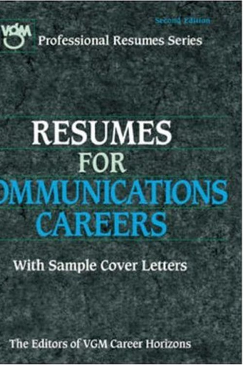 Cover Art for 9780844244211, Communications Careers by VGM Career Books