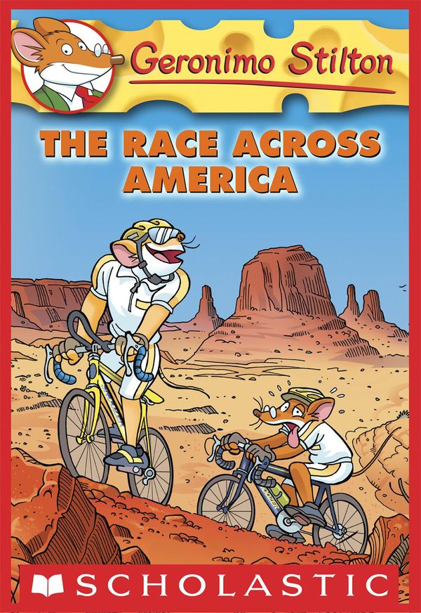 Cover Art for 9780545393522, The Race Across America by Geronimo Stilton