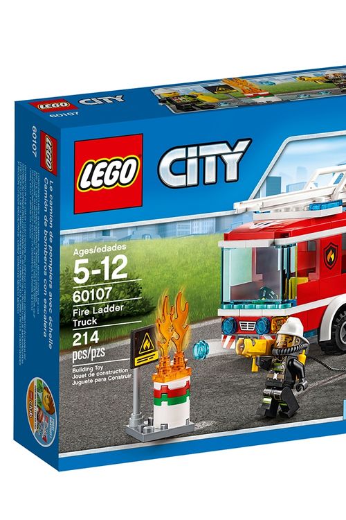 Cover Art for 5702015591768, Fire Ladder Truck Set 60107 by Lego