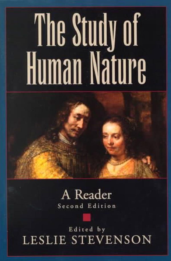Cover Art for 9780195127157, The Study of Human Nature by 