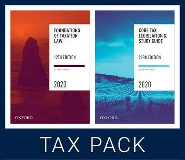 Cover Art for 9780190326401, Foundations Student Tax Pack 1 2020 by Stephen Barkoczy