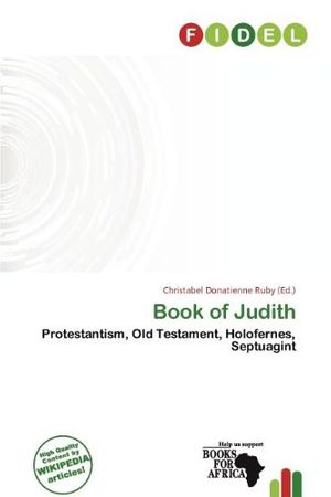 Cover Art for 9786139679430, Book of Judith by Christabel Donatienne Ruby