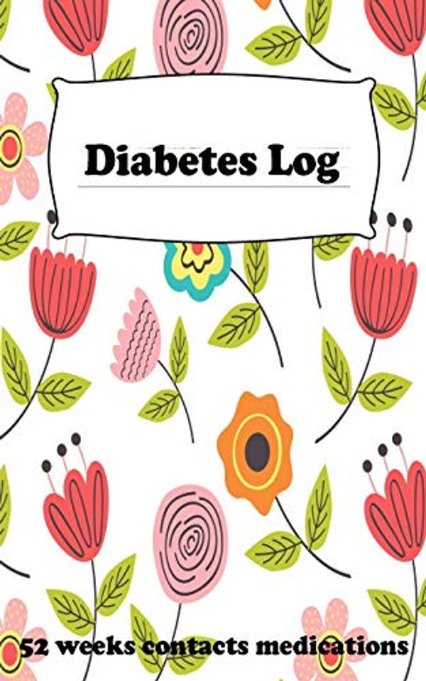Cover Art for 9781692779245, Diabetes Log (5x8 Notebook): Diabetic Journal for Daily Blood Sugar, Medications Page, Emergency Contact Page. Each Page is a Week for 52 Weeks, One Year. Soft Orange Floral Cover. by Southerngal