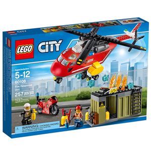 Cover Art for 5702015591874, Fire Response Unit Set 60108 by Lego
