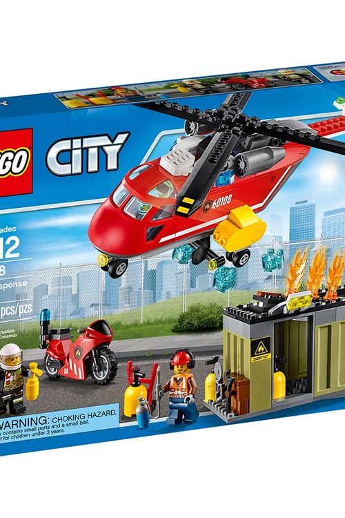 Cover Art for 5702015591874, Fire Response Unit Set 60108 by Lego