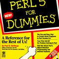 Cover Art for 9780764500442, Perl 5 for Dummies by P. Hoffman