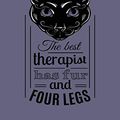 Cover Art for 9781723337420, The Best Therapist Has Fur and Four Legs: Quad Ruled 5 X 5 (0.20") Graphing Paper - Animal Rights Notebook Composition Book for Math Science ... Teachers Women Girls - Large (8.5 X 11) by Pretty Stationery