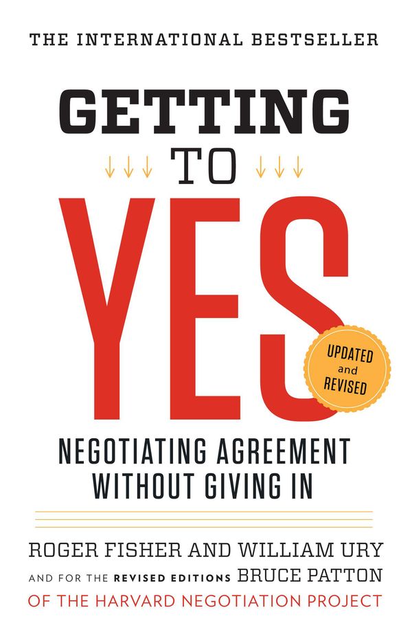 Cover Art for 9780143118756, Getting to Yes by Roger Fisher