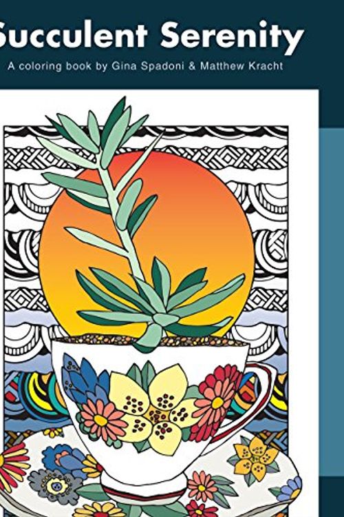 Cover Art for 9780692592212, Succulent Serenity: A Coloring Book by Gina Spadoni