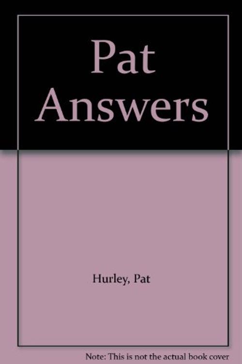 Cover Art for 9780849931451, Pat Answers by Pat Hurley