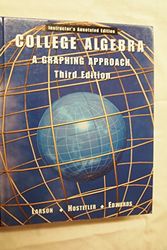 Cover Art for 9780618066551, College Algebra: A Graphing Approach by Ron; Edwards, Bruce H.; Hostetler, Robert P. Larson