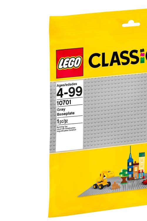 Cover Art for 5702015357159, 48x48 Grey Baseplate Set 10701 by LEGO