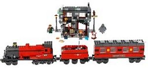 Cover Art for 0673419034876, Motorised Hogwarts Express Set 10132 by Lego