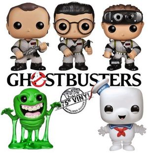 Cover Art for 0638302729055, Ghostbusters Complete Set (5) Funko Pop! Vinyl Figures by FunKo