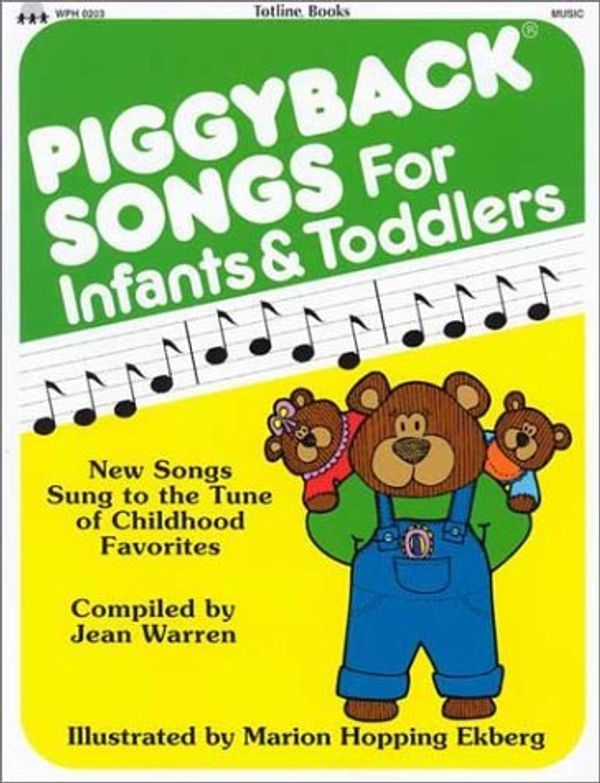 Cover Art for 0040474002032, Piggyback Songs for Infants and Toddlers by Jean Warren