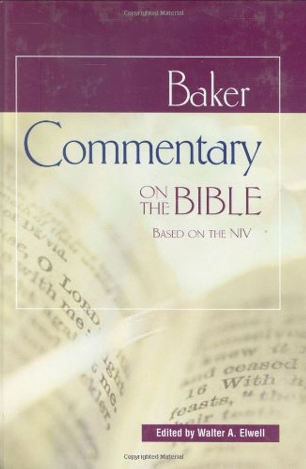 Cover Art for 9780801022548, Baker Commentary on the Bible by Walter A. Elwell