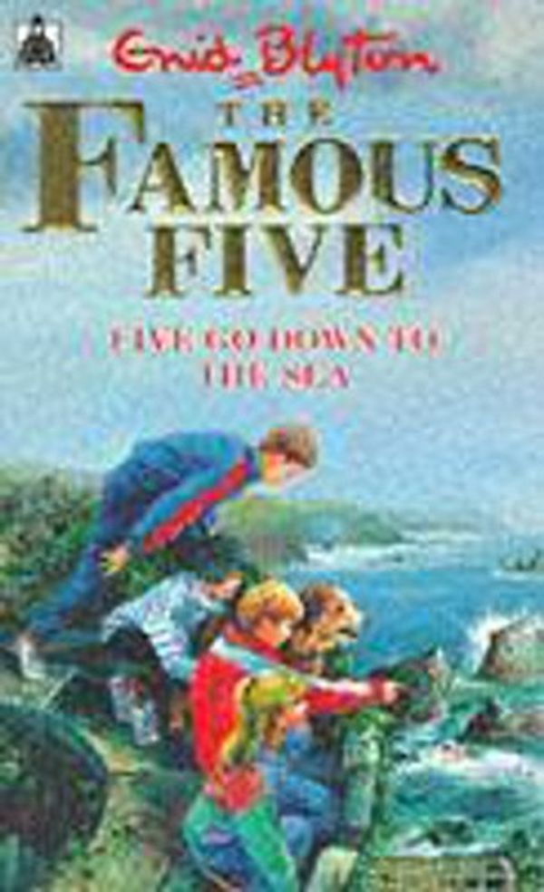 Cover Art for 9780340548868, Five Go Down to the Sea (Knight Books) by Enid Blyton