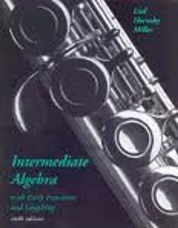 Cover Art for 9780201435122, Intermediate Algebra by Margaret L. Lial