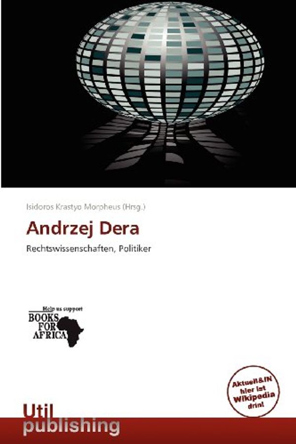 Cover Art for 9786137820025, Andrzej Dera by Isidoros Krastyo Morpheus