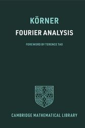 Cover Art for 9781009230056, Fourier Analysis by Körner, T. W.