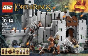 Cover Art for 5702014837577, The Battle of Helm's Deep Set 9474 by Lego