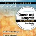 Cover Art for 0025986254384, Zondervan 2004 Church and Nonprofit Tax  &  Financial Guide: For 2003 Returns (Zondervan Church  &  Nonprofit Organization Tax  &  Financial by Dan Busby CPA