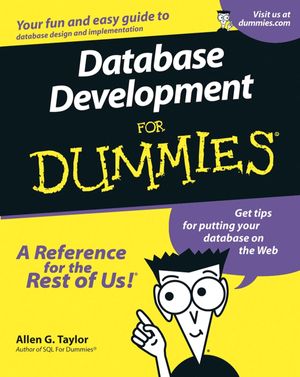 Cover Art for 9781118085257, Database Development For Dummies by Allen G. Taylor
