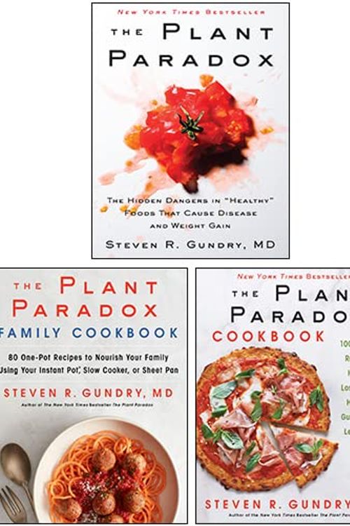 Cover Art for 9789123466412, The Plant Paradox Family Cookbook, The Plant Paradox, The Plant Paradox Cookbook 3 Books Collection Set By Dr. Steven R Gundry MD by Dr. Steven R Gundry MD