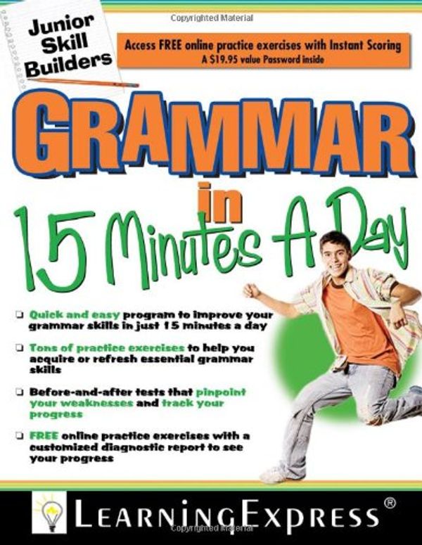 Cover Art for 9781576856628, Grammar in 15 Minutes a Day by Learning Express