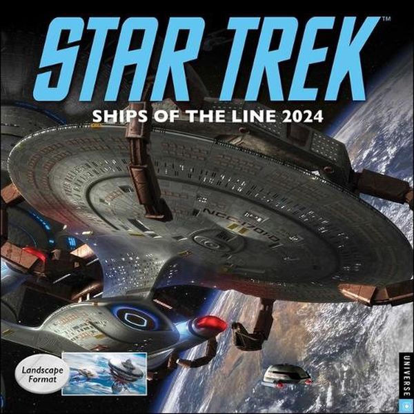Cover Art for 9780789343635, Star Trek: Ships of the Line 2024 Wall Calendar by Mtv/Viacom, Cbs