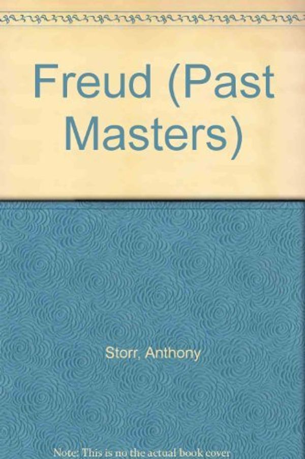 Cover Art for 9780192122742, Freud by Anthony Storr