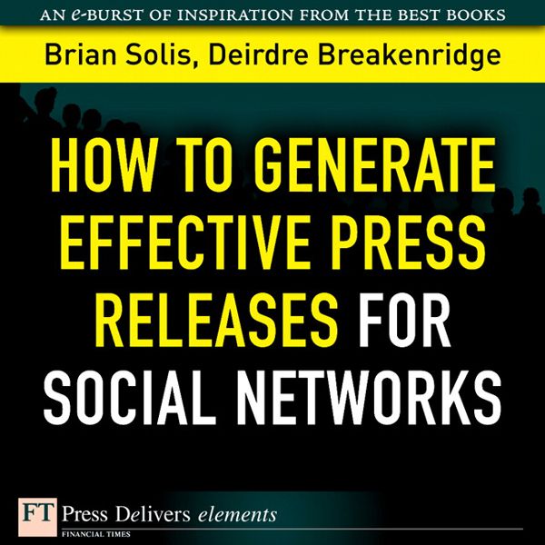 Cover Art for B004EVMUS6, How to Generate Effective Press Releases for Social Networks (Unabridged) by Unknown